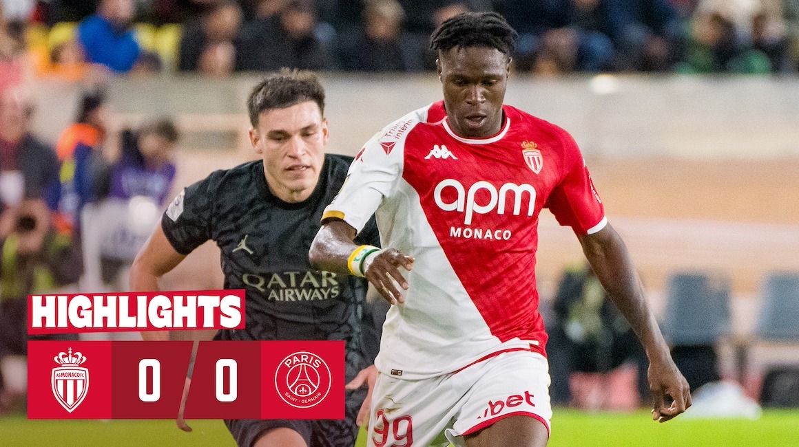 Highlights Ligue 1 &#8211; 24e journée : AS Monaco 0-0 Paris Saint-Germain