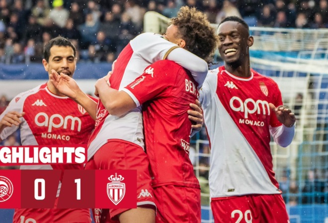 Highlights Ligue 1 &#8211; Matchday 25: RC Strasbourg 0-1 AS Monaco