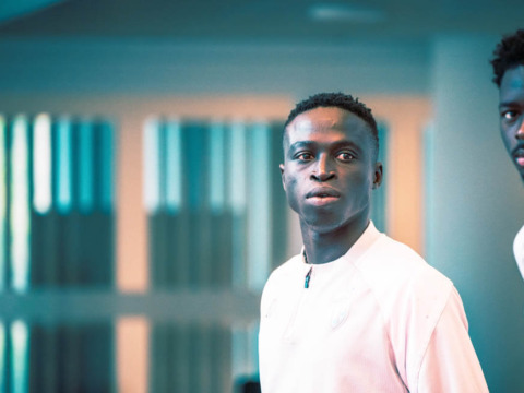 Последние приготовления перед игрой с «Лиллем»