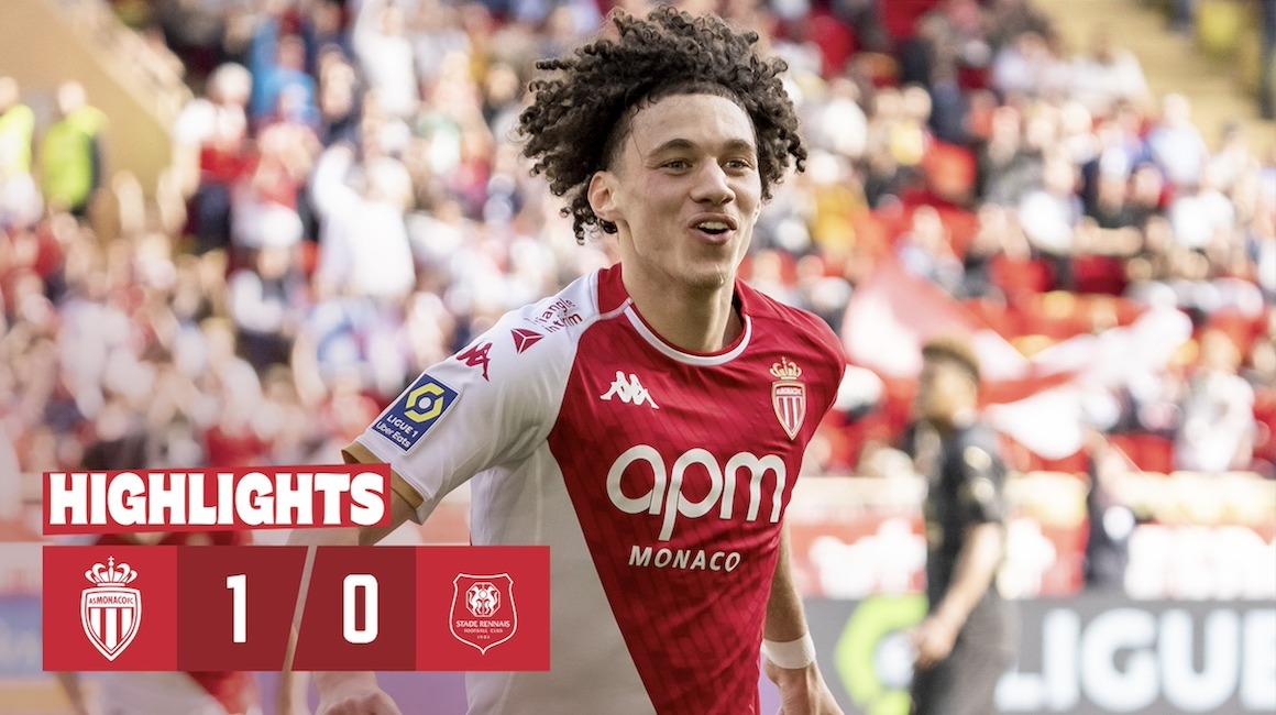 Highlights Ligue 1 &#8211; 28e journée : AS Monaco 1-0 Stade Rennais