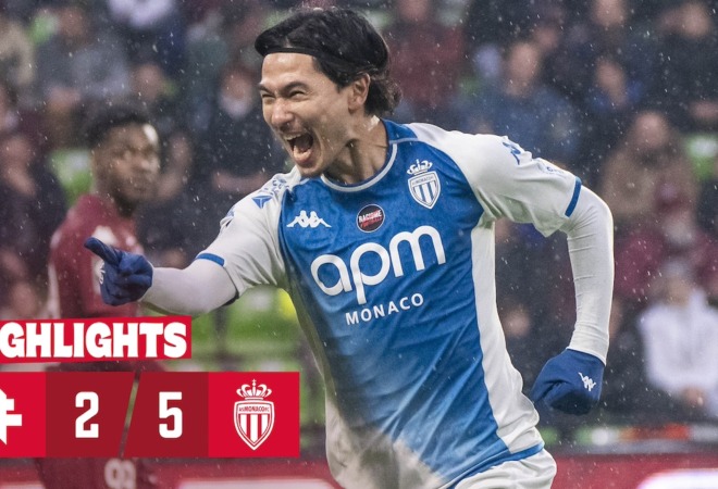 Highlights Ligue 1 &#8211; Matchday 27: FC Metz 2-5 AS Monaco
