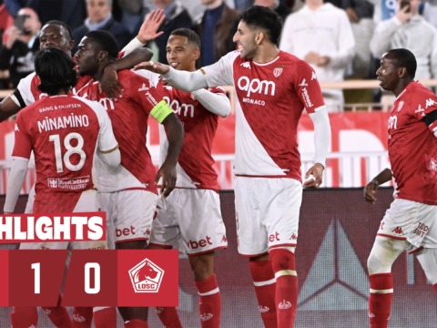 Highlights - Ligue 1, 29e journée : AS Monaco 1-0 Lille