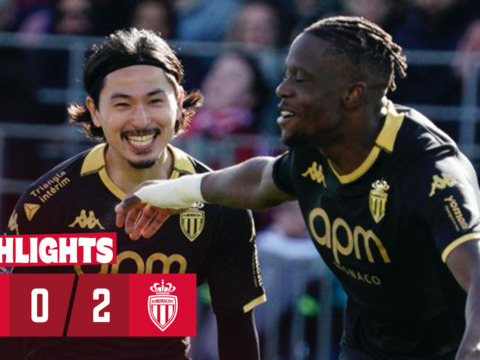 Ligue 1 Highlights - 30a giornata: Stade Brestois 0-2 AS Monaco