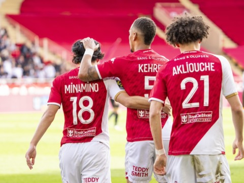 Le groupe de l’AS Monaco pour affronter Clermont au Stade Louis-II