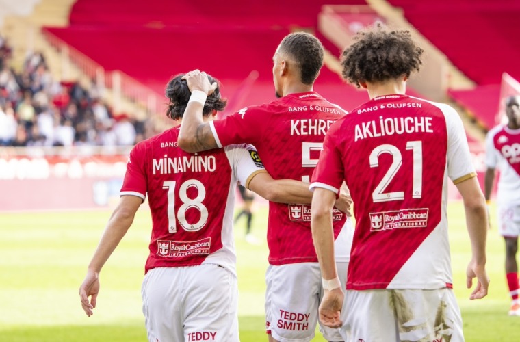 Le groupe de l’AS Monaco pour affronter Clermont au Stade Louis-II