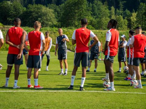 Windischgarsten, giorno 1: prima sessione di allenamento in Austria per i biancorossi