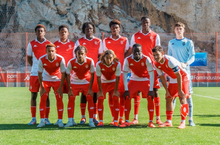 L&rsquo;AS Monaco contre le Sporting Portugal en 16e de finale de Youth League