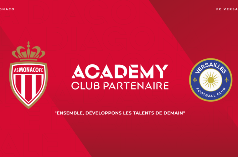 L’AS Monaco renouvelle son partenariat avec le FC Versailles