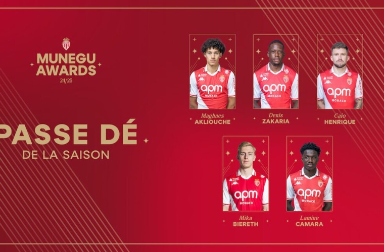 Vote pour la plus belle passe décisive de l’AS Monaco cette saison !