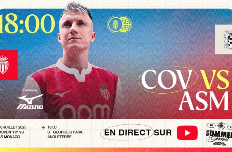 Le duel face &agrave; Coventry City diffus&eacute; en direct sur YouTube !