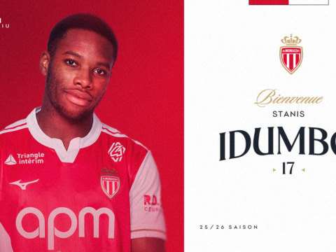 Stanis Idumbo rejoint l'AS Monaco