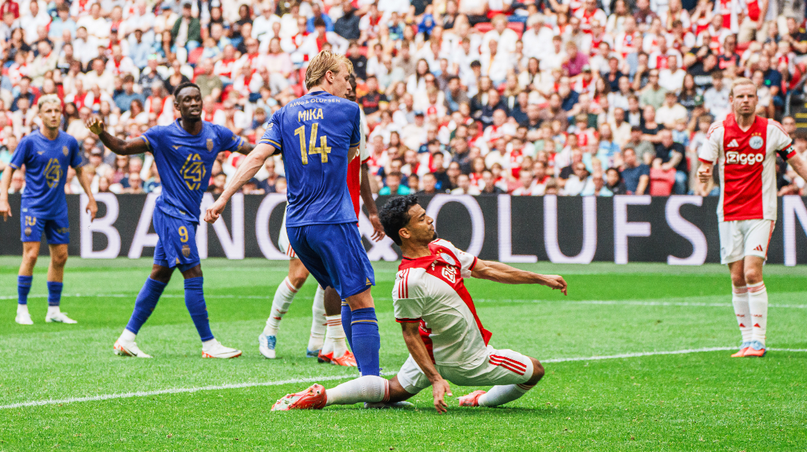 Revis le duel entre l’AS Monaco et l’Ajax Amsterdam sur YouTube