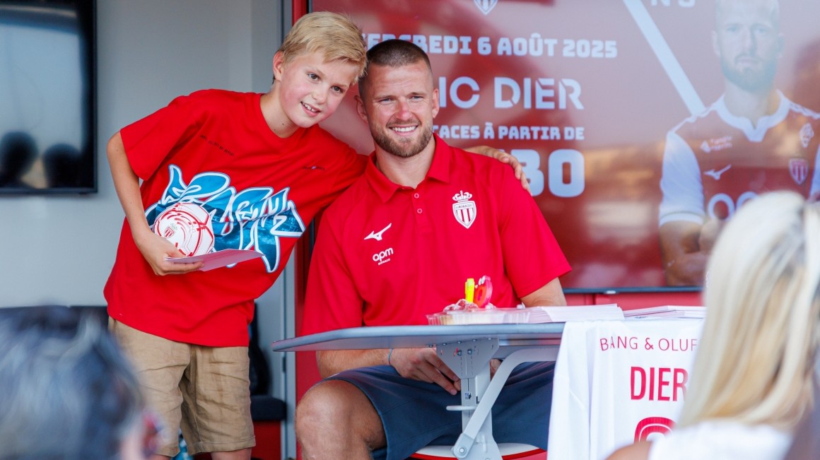 Eric Dier a séduit le Village AS Monaco