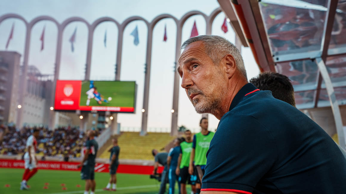 Adi Hütter and Maghnes Akliouche's reactions after facing Inter