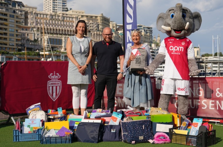 La collecte de fournitures scolaires remise aux Enfants de Frankie