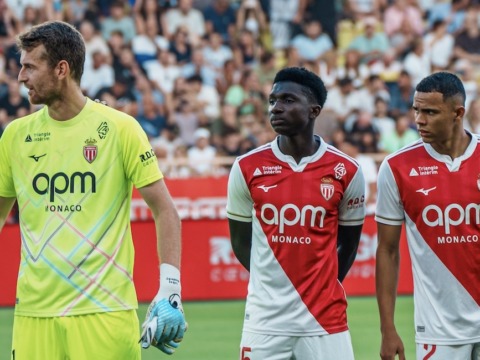 Le groupe de l’AS Monaco pour la reprise de la Ligue 1 face au Havre