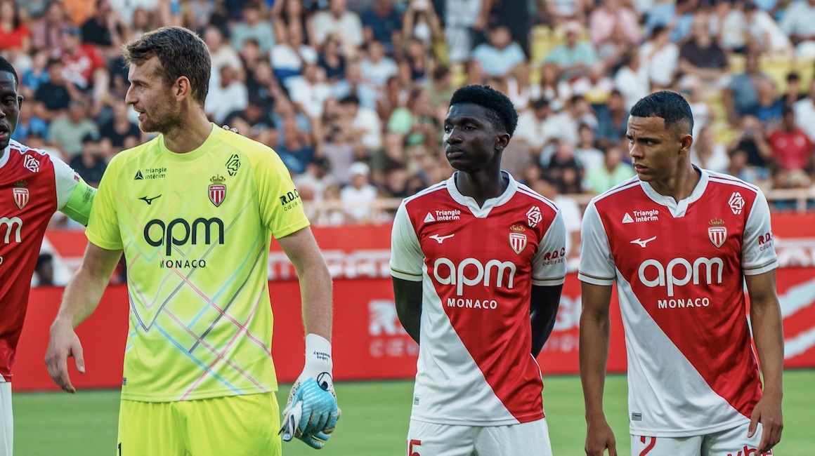 Le groupe de l’AS Monaco pour la reprise de la Ligue 1 face au Havre