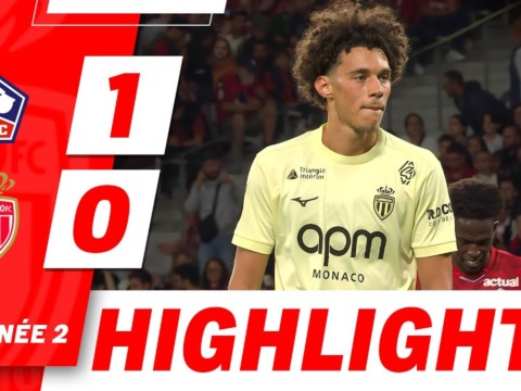 Highlights – Ligue 1, Matchday 2: Lille 1-0 AS Monaco