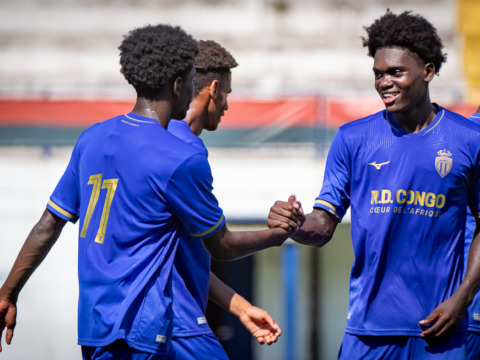 Ken Kitsoukou en stage avec l'Équipe de France U16 à Clairefontaine