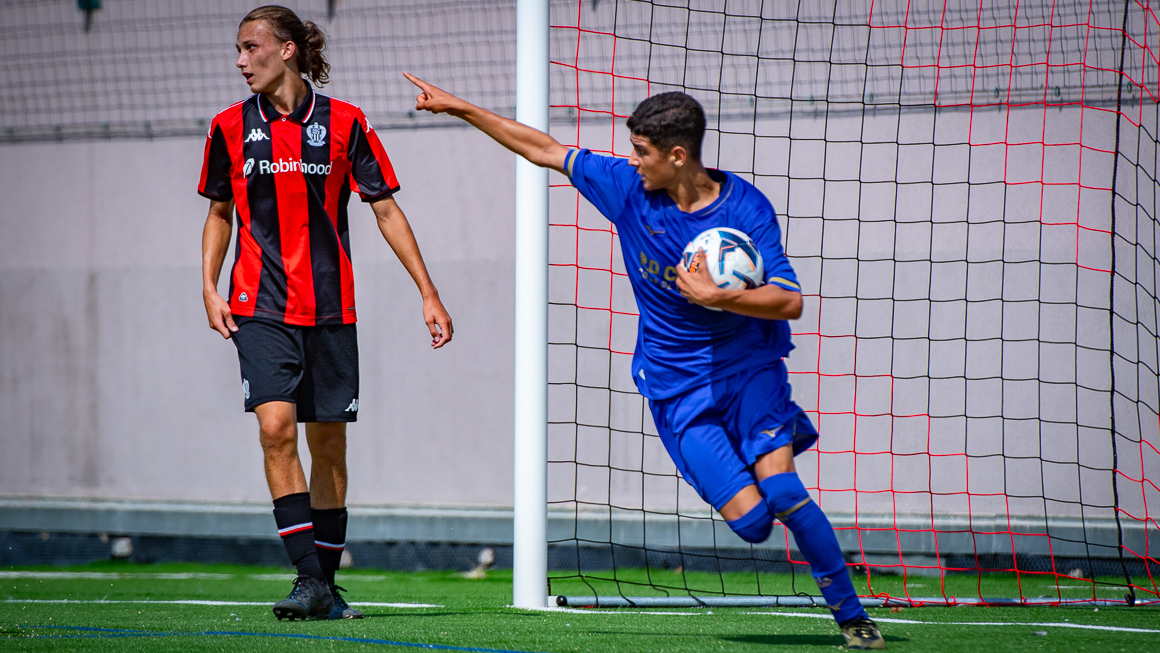 Kaïs Petit a brièvement relancé son équipe en réalisant un doublé express à l'heure de jeu.