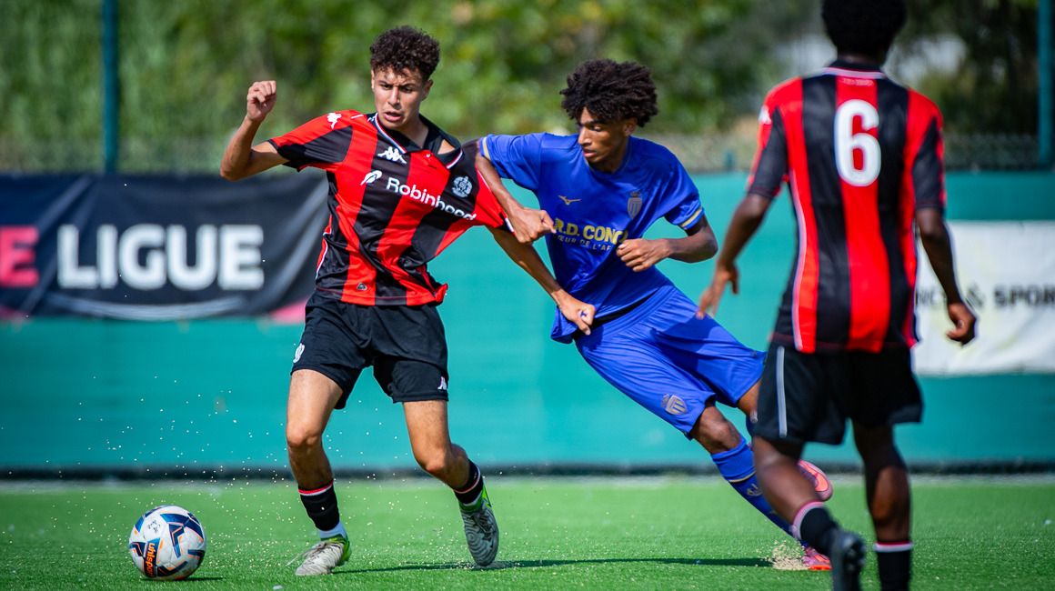 Les U17 dominés à Nice