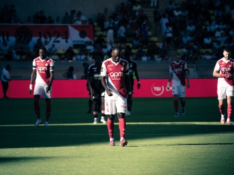 Le groupe de l’AS Monaco pour le retour de la Ligue 1 à Auxerre