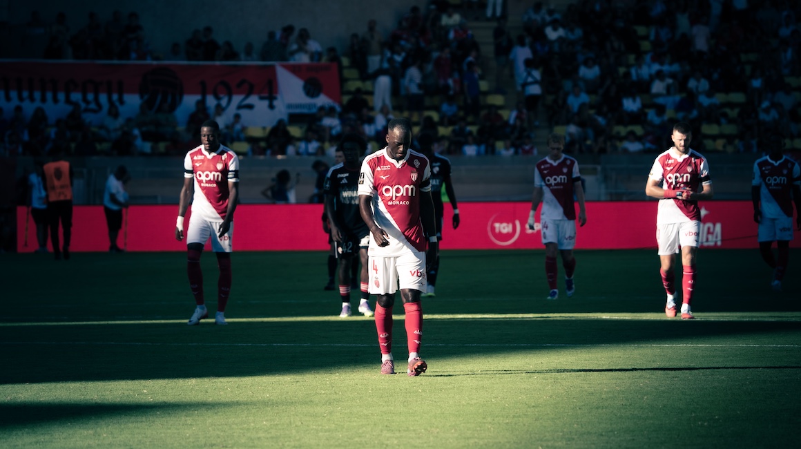 Le groupe de l’AS Monaco pour le retour de la Ligue 1 à Auxerre