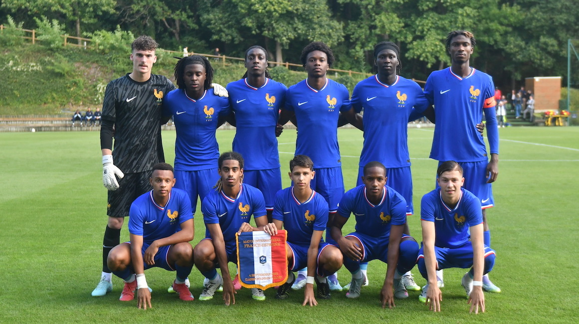 Joan Tincres buteur avec la France U20 en amical contre l’Espagne