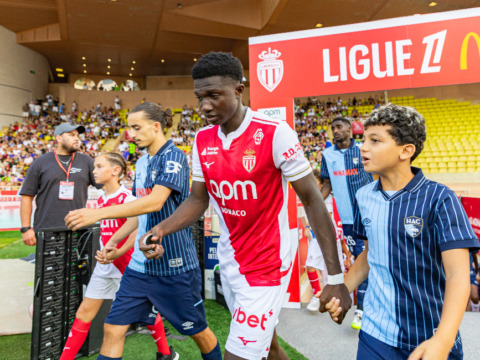 Le groupe de l’AS Monaco pour la réception du FC Metz au Stade Louis-II