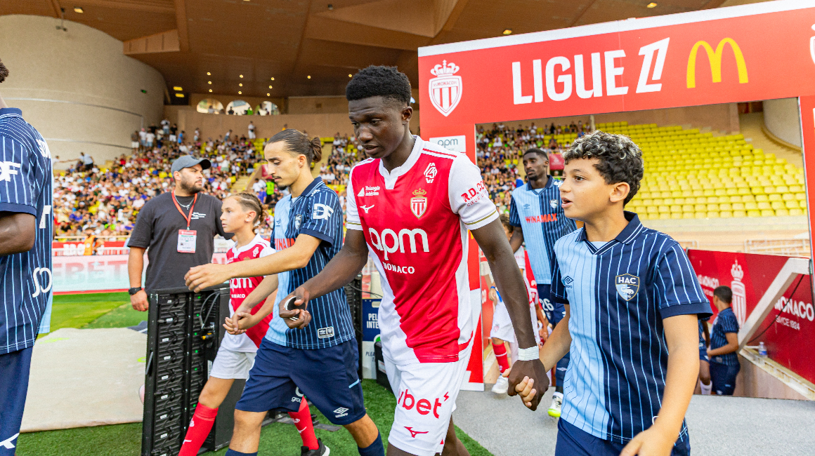 Le groupe de l’AS Monaco pour la réception du FC Metz au Stade Louis-II