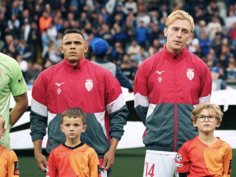 Le groupe de l’AS Monaco pour le choc face à Manchester City