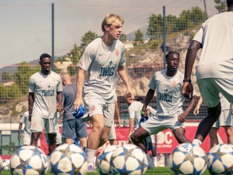 Le groupe de l’AS Monaco en Ligue des Champions face au Club Bruges