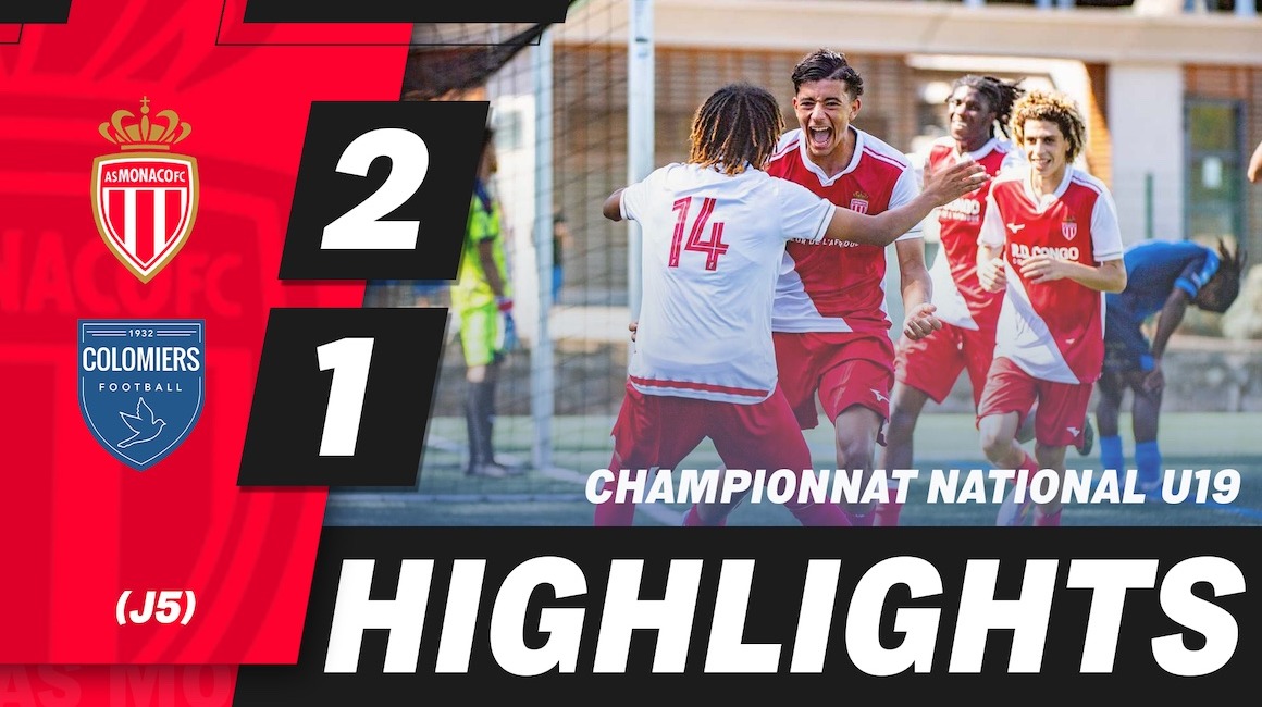 Highlights U19 &#8211; 5e journée : AS Monaco 2-1 US Colomiers