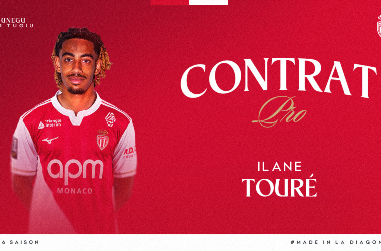 Ilane Touré signs his first professional contract