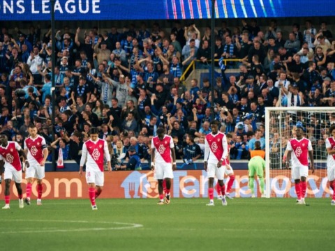 L'AS Monaco s'incline face au Club Bruges