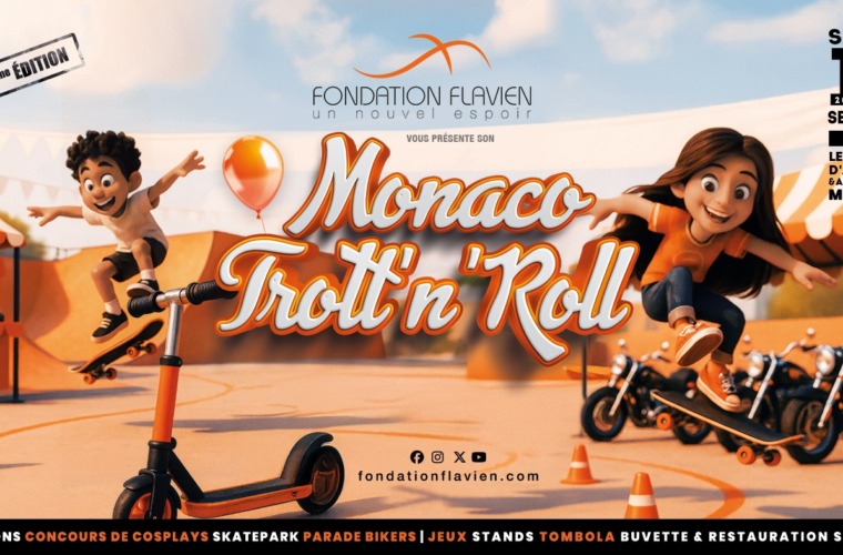 La 11ème édition du Monaco Trott'n'Roll prévue ce samedi 13 septembre