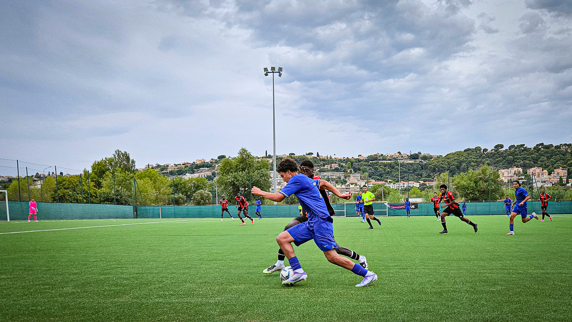 Safouane Benzahra a réalisé un match plein, récompensé par son premier but en match officiel avec l'AS Monaco.
