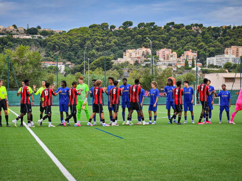 L&rsquo;AS Monaco oppos&eacute; &agrave; l'OGC Nice en 16e de Gambardella