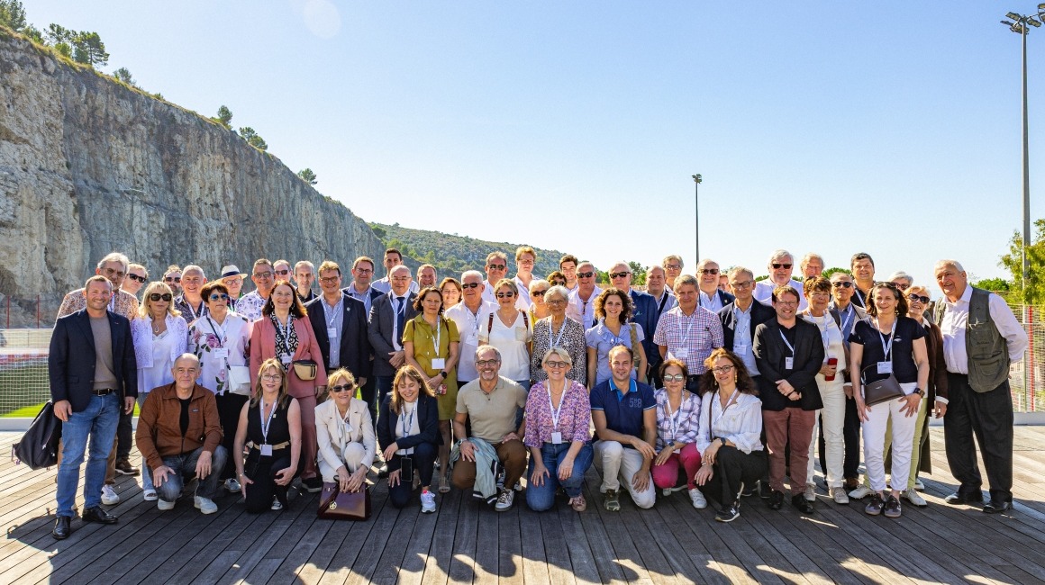 Les Sites historiques Grimaldi de Monaco en visite au Centre de Performance