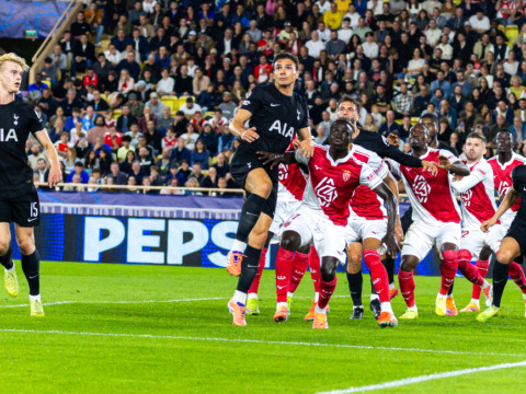 Dominante ma senza ricompensa, L'AS Monaco pareggia contro il Tottenham