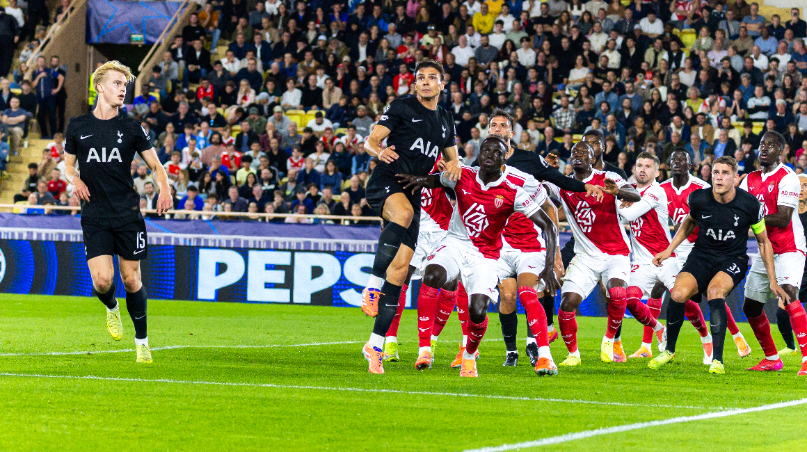 Dominateur mais pas récompensé, l'AS Monaco accroche Tottenham