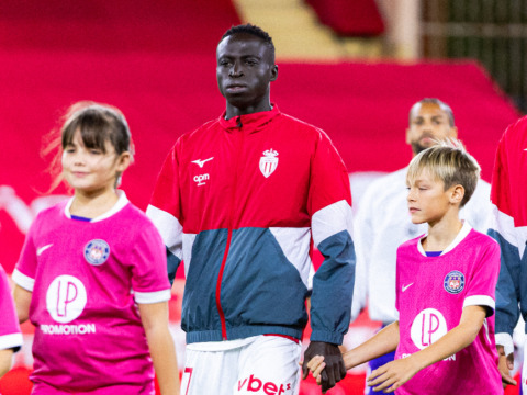 Le groupe de l’AS Monaco pour le déplacement à Nantes pour la J10