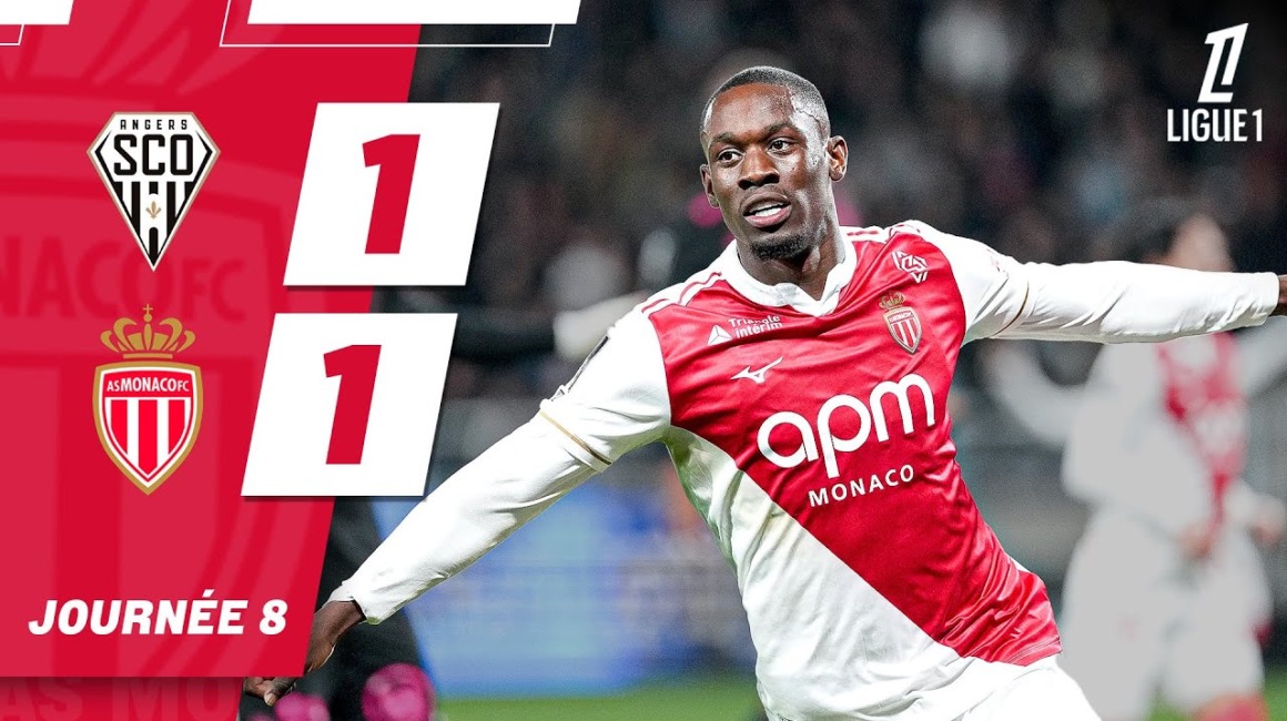 Видеообзор – Лига 1, 8-й тур: «Анже» 1-1 «Монако»