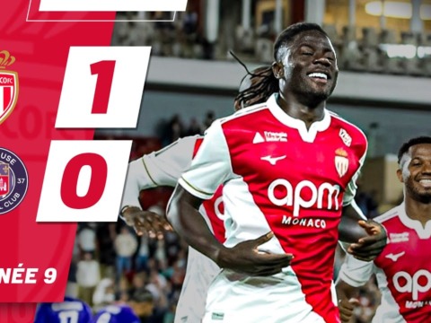 Highlights – Ligue 1, Matchday 9: AS Monaco 1-0 Toulouse FC