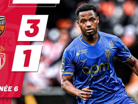 Highlights – Ligue 1, 6e journée : FC Lorient 3-1 AS Monaco