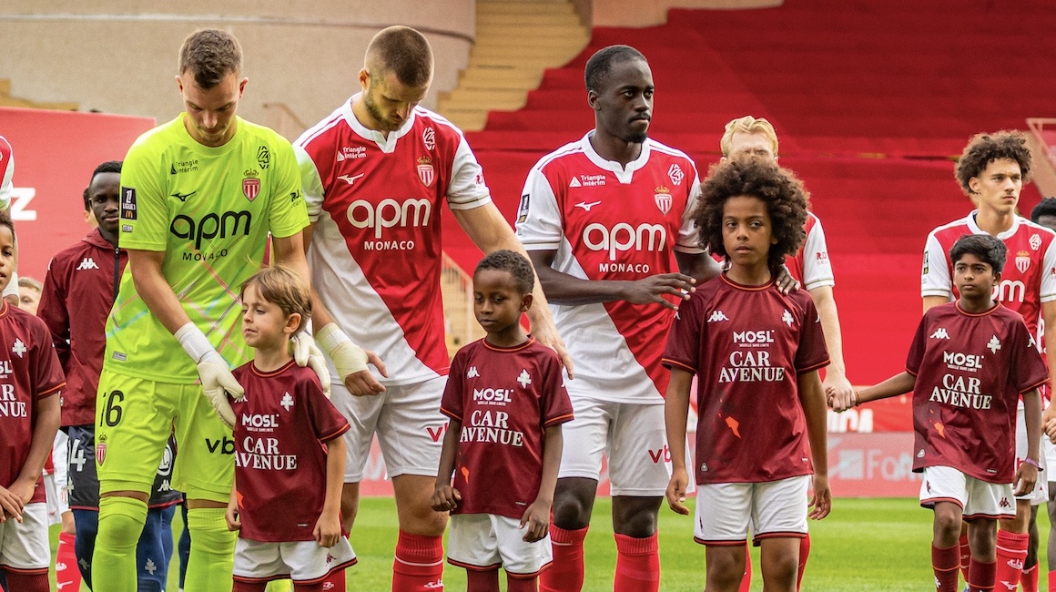 Le groupe de l’AS Monaco pour le Derby au Stade Louis-II face à Nice