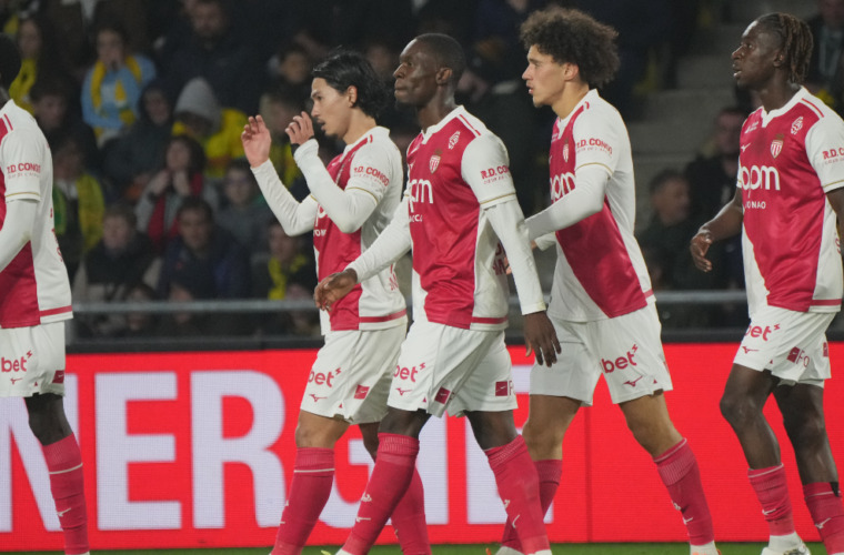 В богатой на голы встрече монегаски одержали верх над «Нантом»