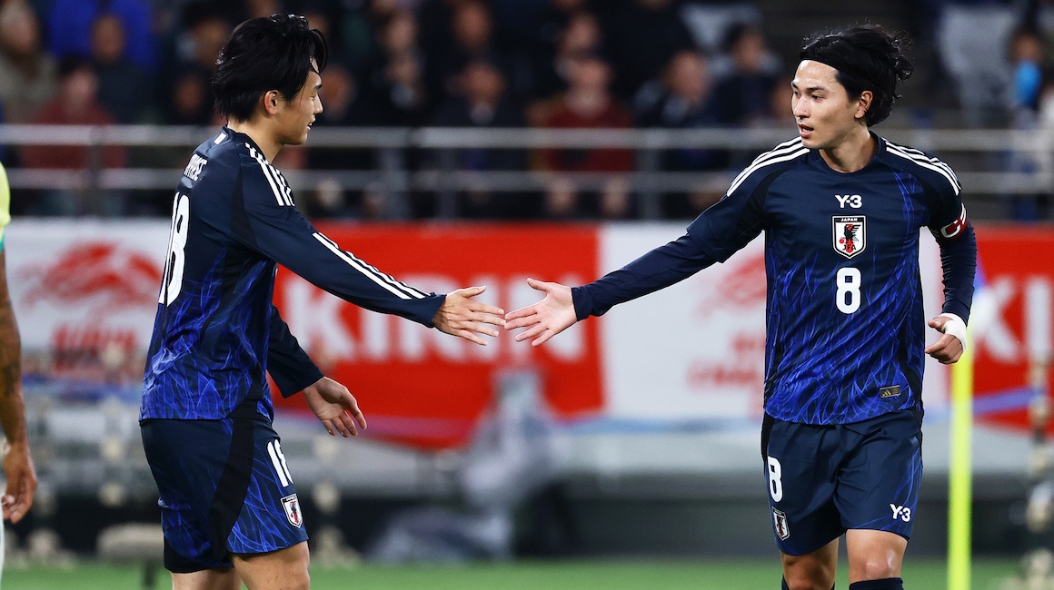 Takumi Minamino &agrave; nouveau buteur avec le Japon