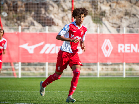 Théo Hervier--Gisquet et Saad Bhihi avec les Bleuets U16