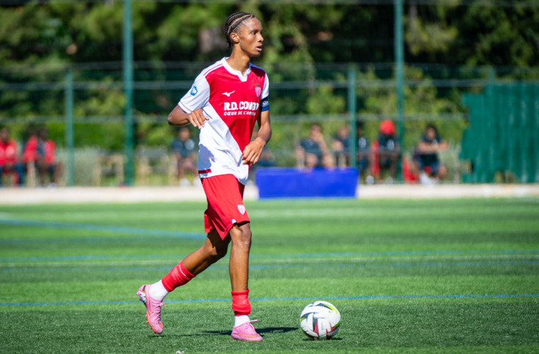 Melvin Gomes da Veiga avec les Bleuets U18